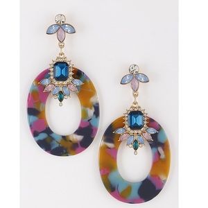 Fashionista Earrings || Acrylic Earrings